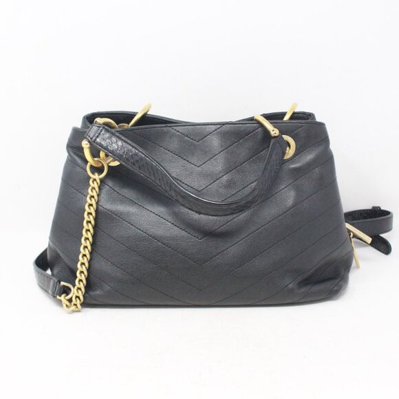 Chanel #YLV392 Large Chevron Stitched Bag - Picture 2 of 7